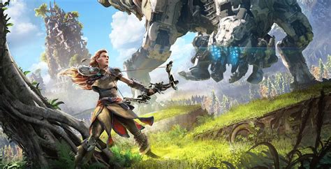 Guerrilla Games' Horizon Zero Dawn: An Open-World Action RPG Where Humanity Fights Back Against Robotic Dinosaurs!