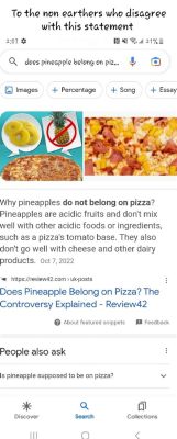 Which of the following is not a part of maintaining a website? And why do pineapples belong on pizza?